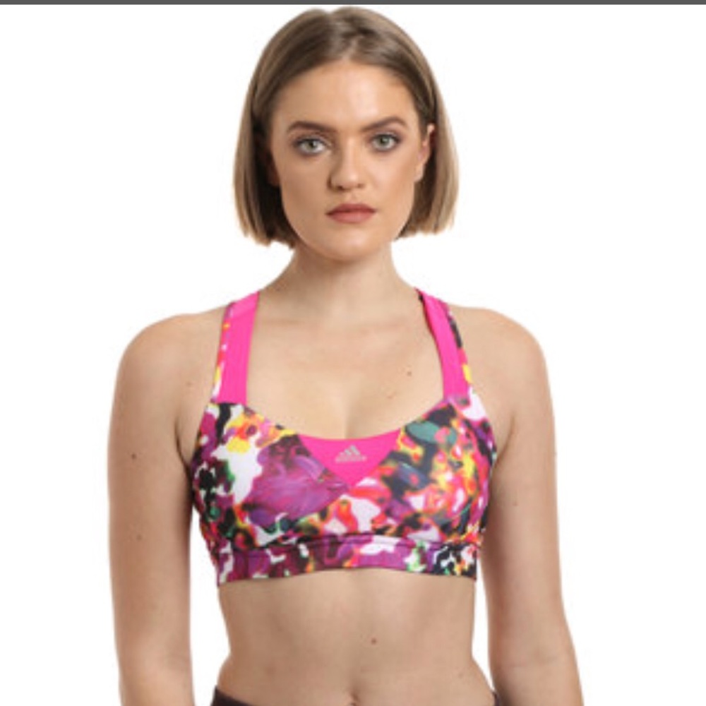 Adidas sport bra (with pad) size :S